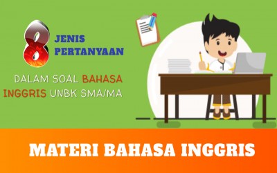 Ringkasan Bentuk Pertanyaan dalam Soal UNBK Bahasa Inggris SMA/MA